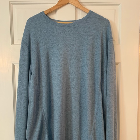 Eddie Bauer Long Sleeve light blue Active Shirt - Picture 2 of 2